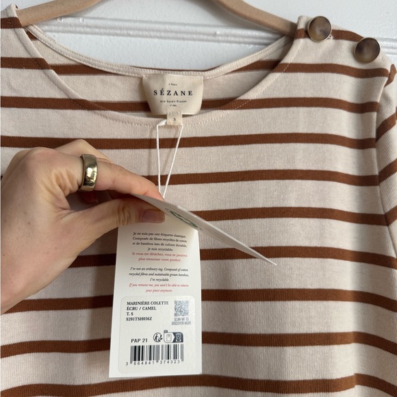 Sezane Colette Marinière - Picture 4 of 7